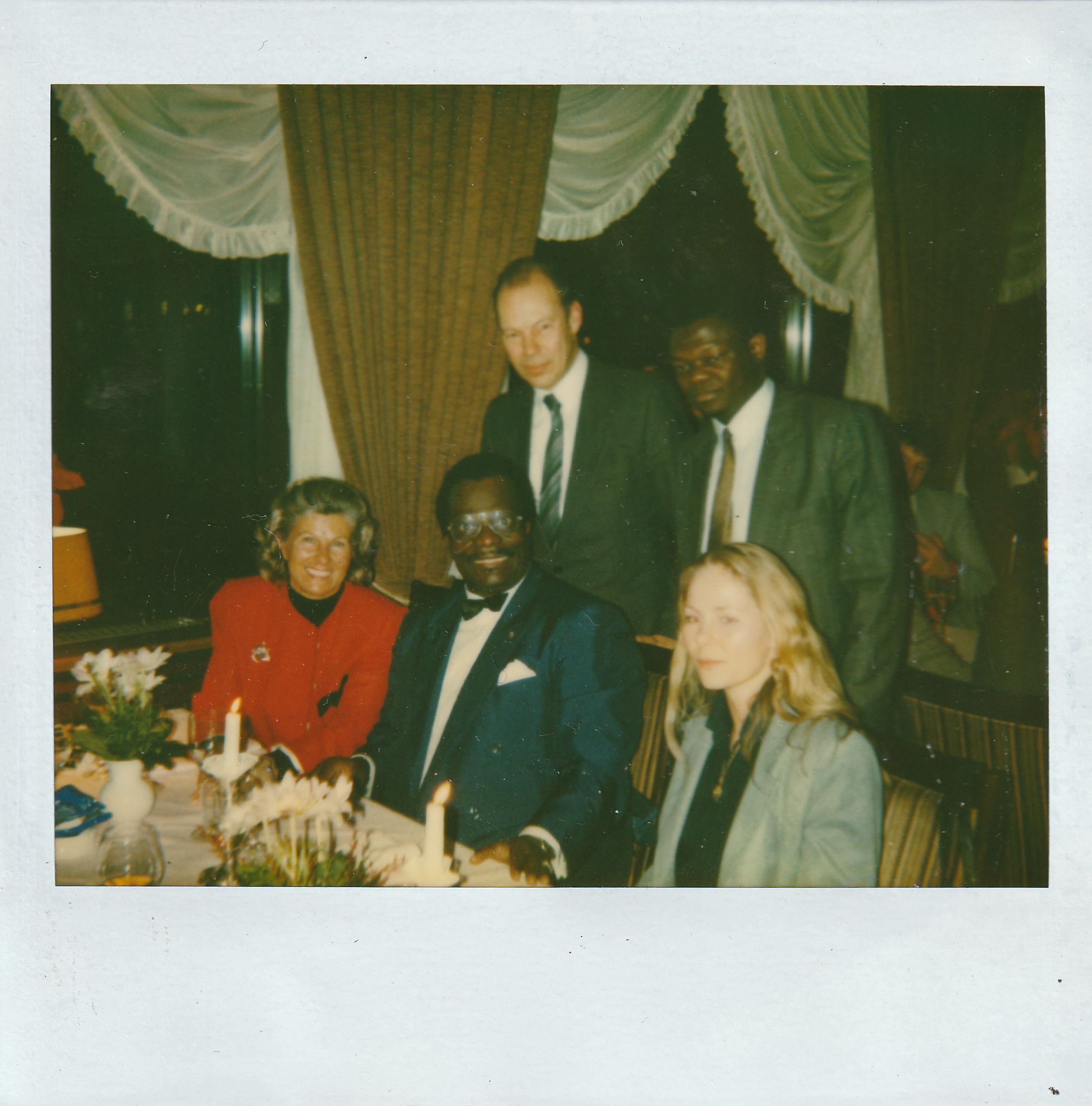 Familie Harms mit diplomatischem Besuch