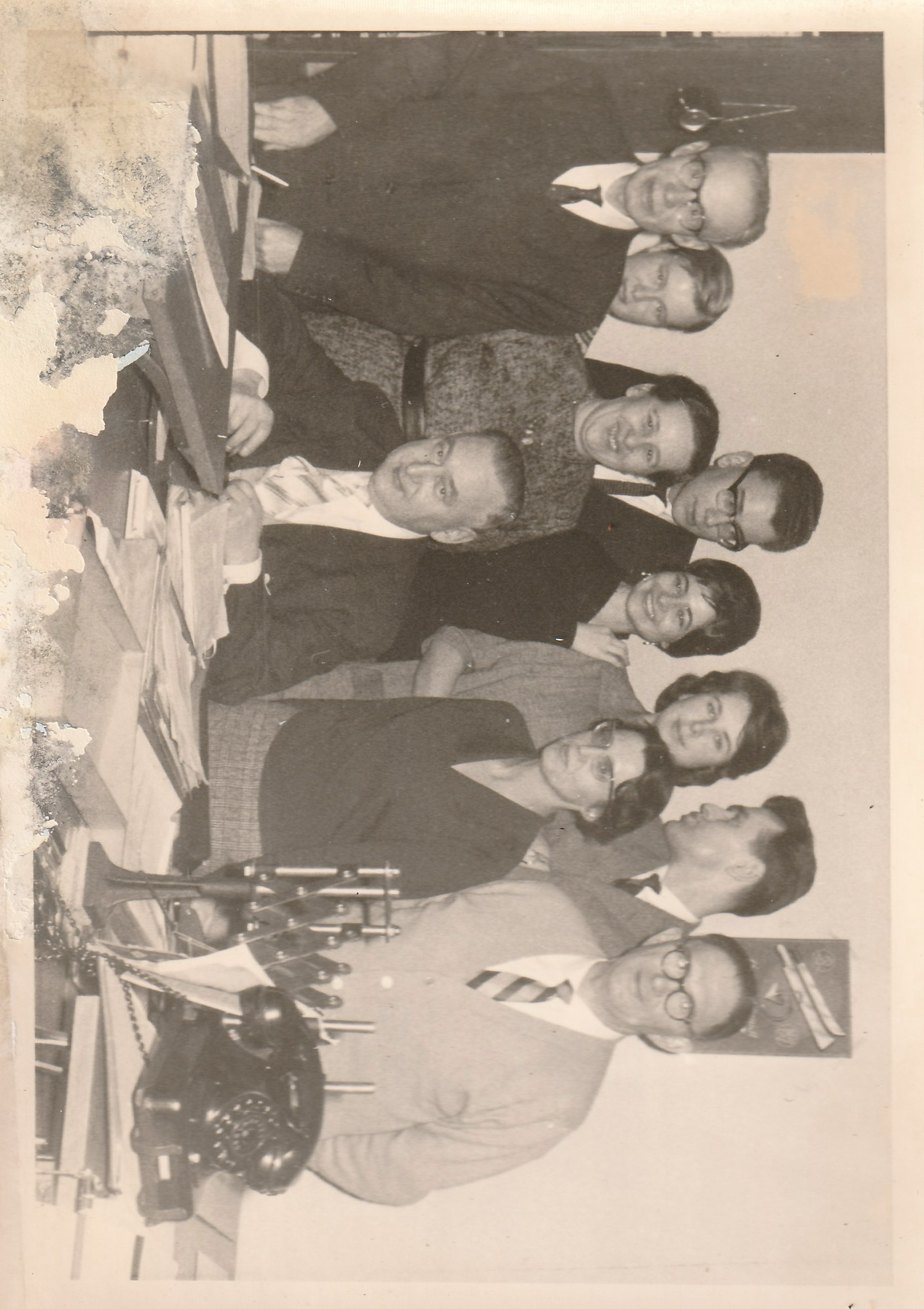 Mitarbeiter im Hamburger Büro